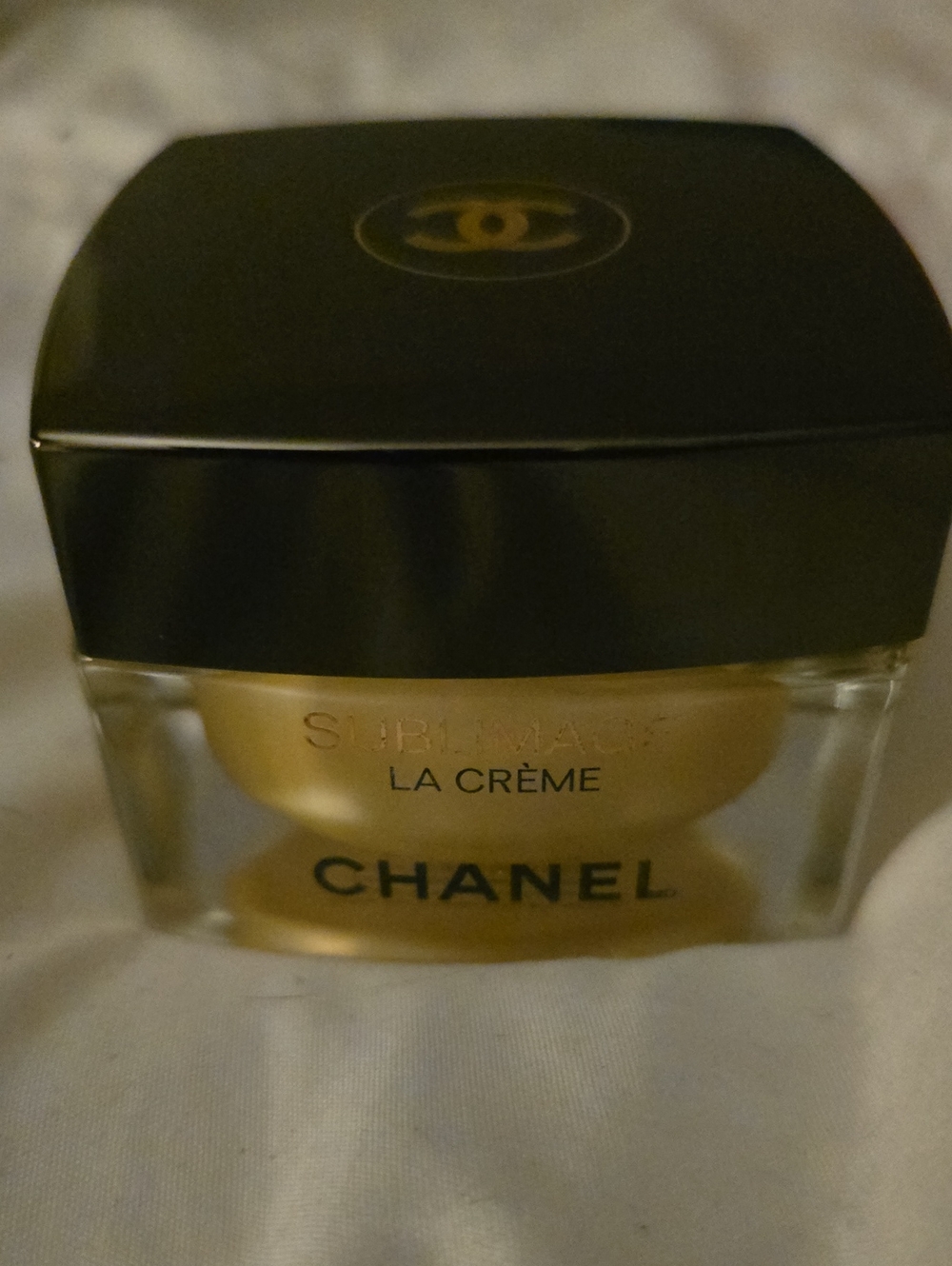 CHANEL La Crème Luxury Face Moisturizer in Gold and Black